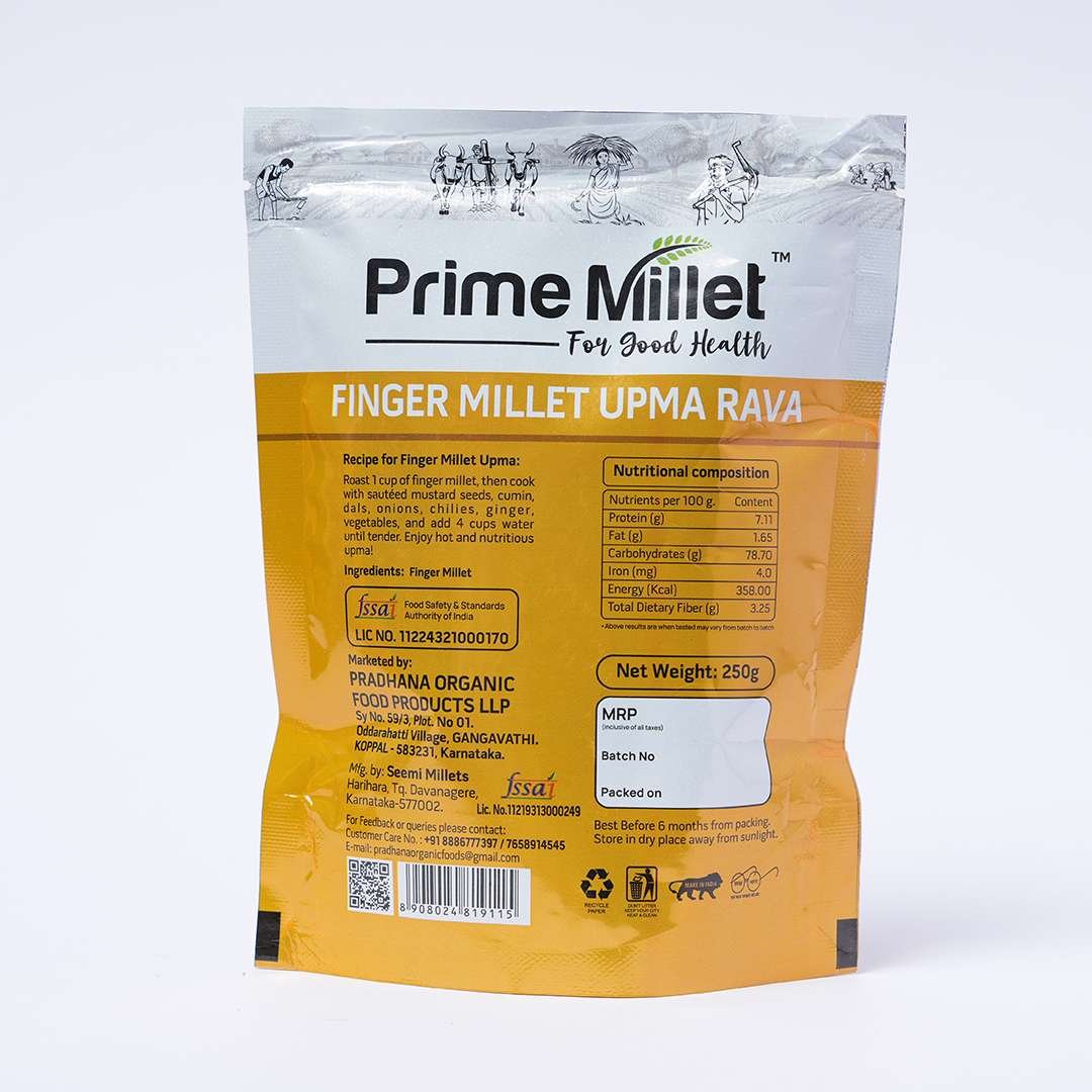 Finger Millet Upma Rava (250g)