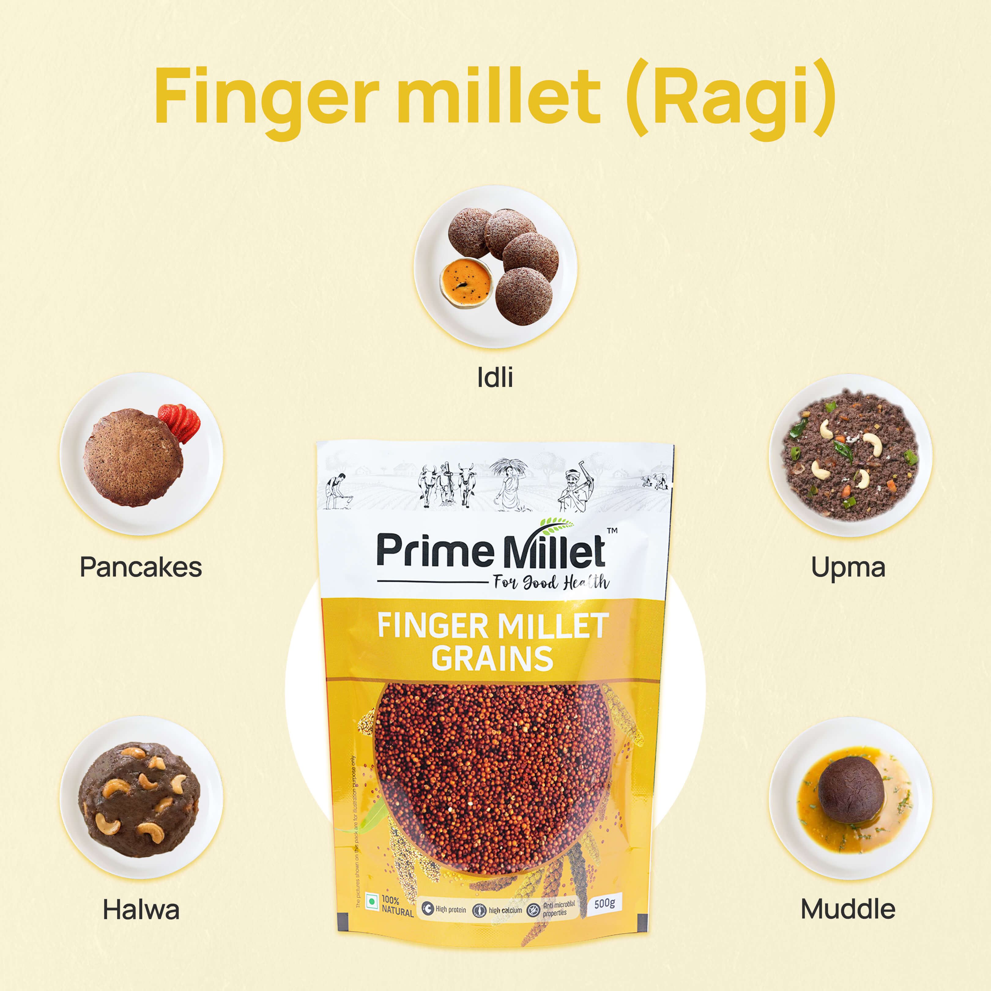Finger Millet (500g)