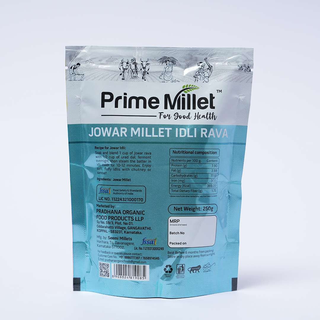 Jowar Millet Idly Rava (250g)