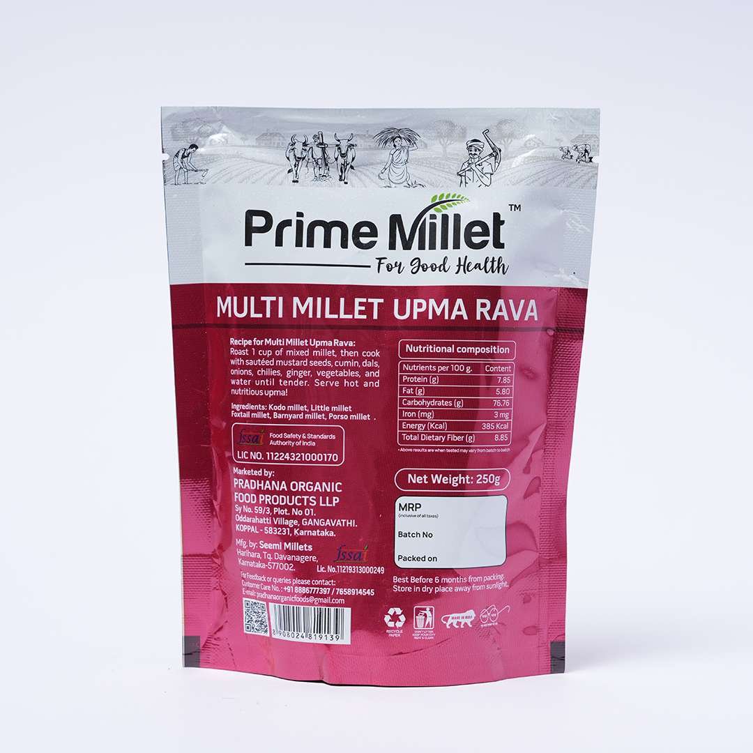 Multi Millet Upma Rava (250g)
